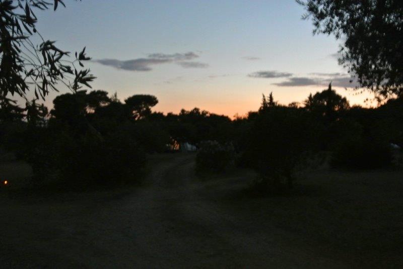 Clairac at night